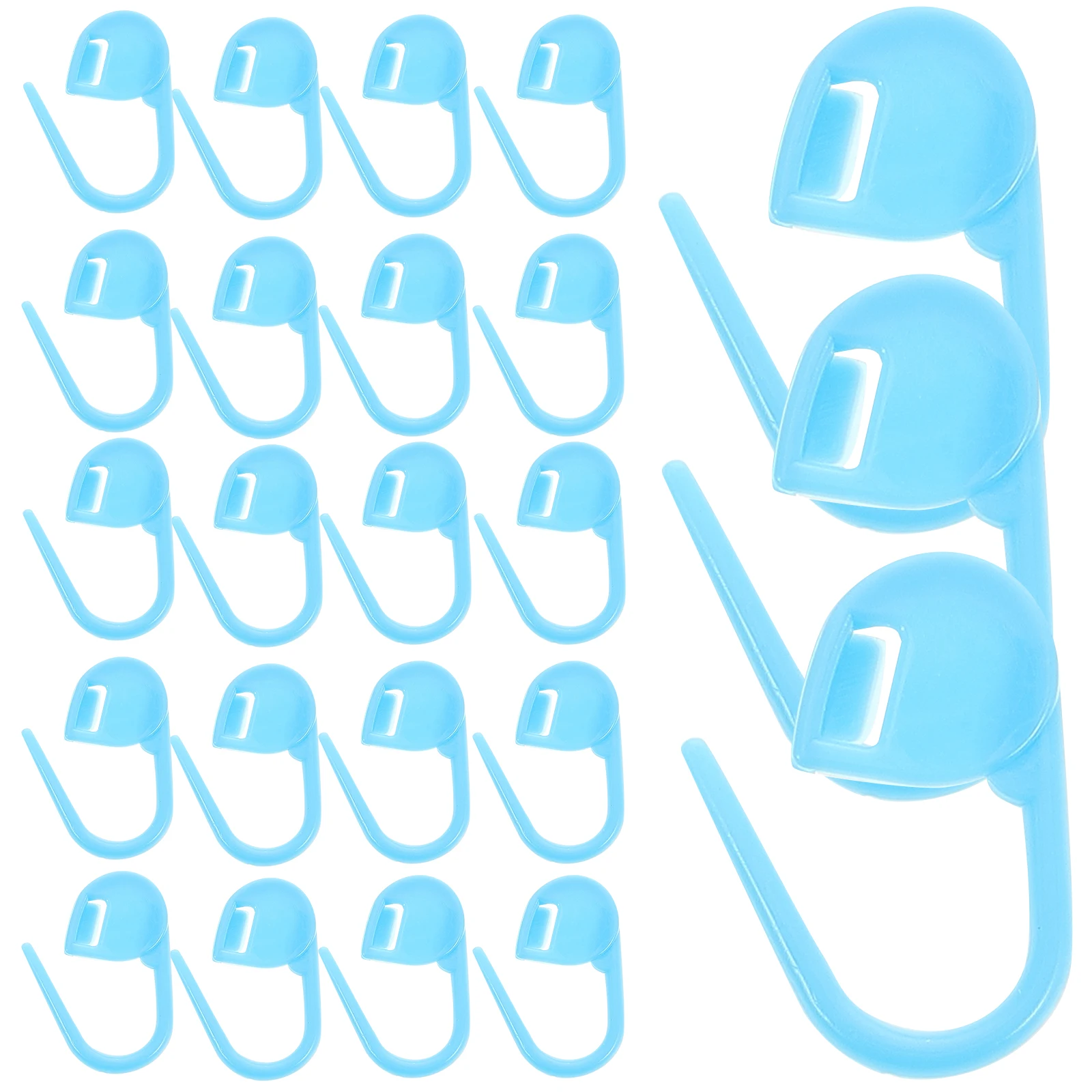 

1000 Pack Stitch Markers Lightweight Knitting Tools Colored Plastic Safety Pins Reusable Crochet Markers Storage Box