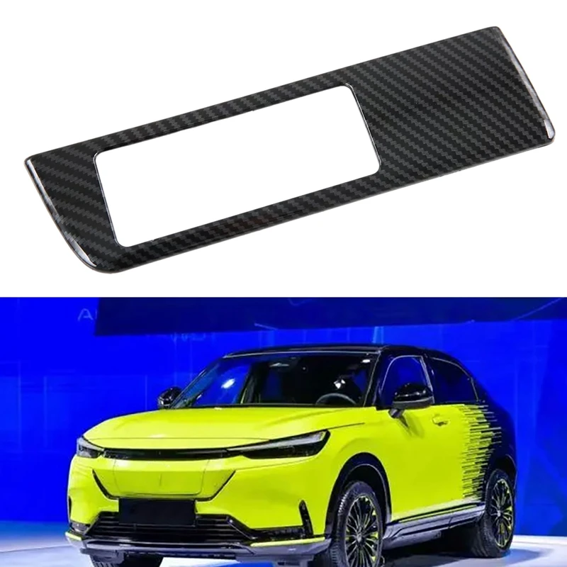 For Honda E:NS1 ENS1 2022 Carbon Fiber ABS Car Headlight Adjustment Switch Cover Trim Car Styling