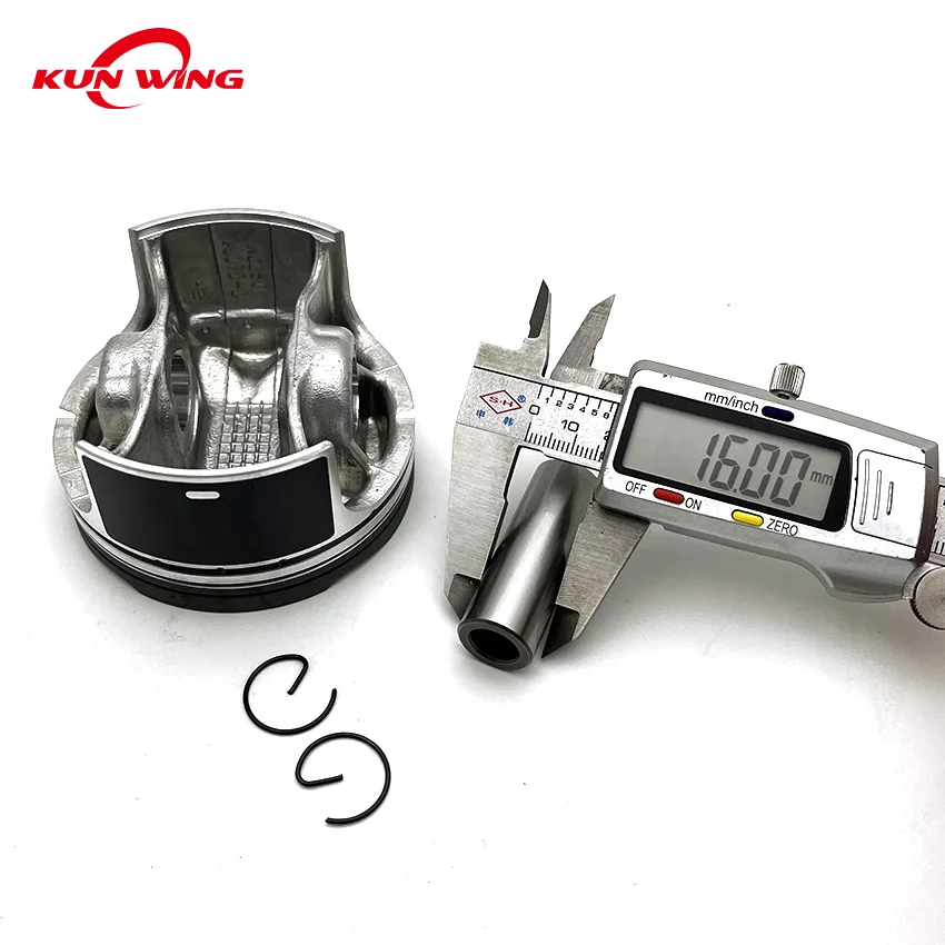 77mm Piston Ring Kit for Zongshen NC250 NC 250 ZS177MM KAYO T6 BSE J5 Xmotos Dirt Pit Bike Pin 16mm