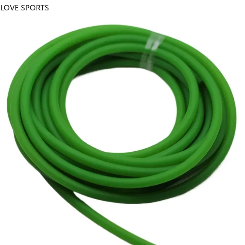 5M-10M High Elastic Solid Rubber Band Tension Releasing Rubber Diameter 4.5mm Solid Elastic Fishing Rope Rubber Line Accessories