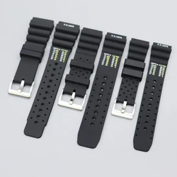 Diver Rubber Resin Strap for Seiko 20/22/24mm Sport Watch Band ND Limits Bracelet Accessoriesaster