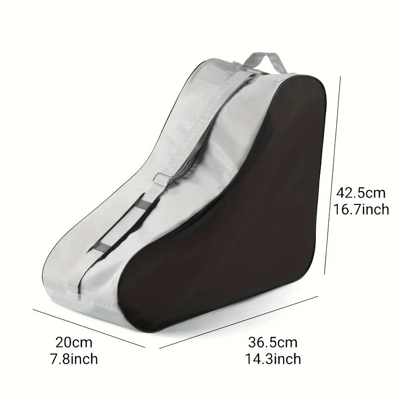 1 Durable Oxford Cloth Skate Bag Is Tear-proof, Large-capacity Outdoor Leisure Bag, Used for Corner Shoes Storage Storage Box