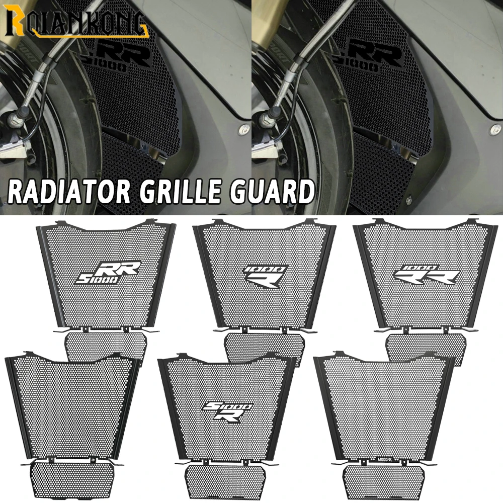 

S1000 M1000 R/RR Radiator Grille Guard Cover And Oil Cooler Guard Set For BMW M1000R M1000RR S1000R S1000RR 2019-2024 2025 2026