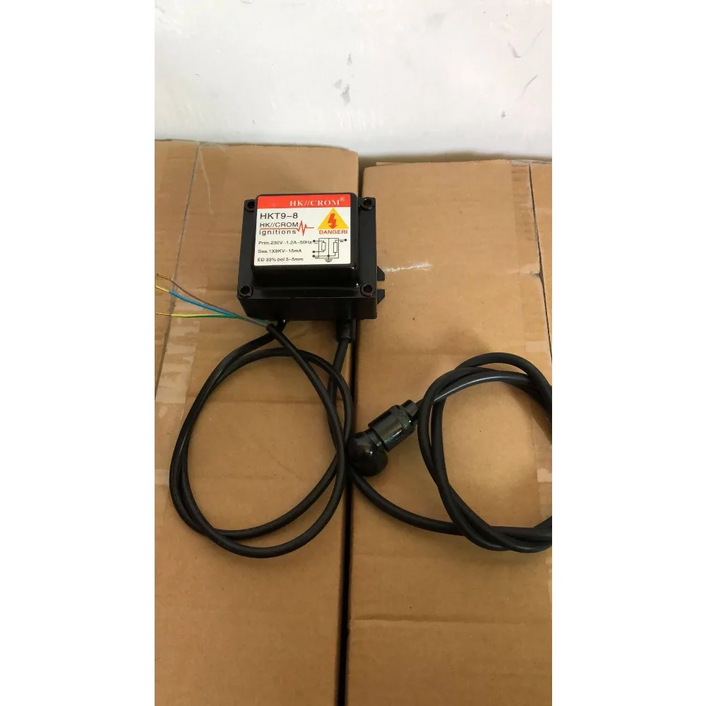 product HKT9-8 Ignition Transformer Burner High Voltage Package 3 Wire Power Cord HKT9-8B