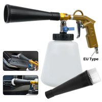 Car Washer Dry Cleaning Gun Deep Clean Dust Remover High Pressure Car Wash Gun Pneumatic Auto Interior Detailing Tool