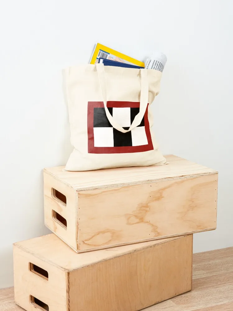 Yume Nikki - Madotsuki's Symbol (Black) Tote Bag Handbags women canvas tote tote bags aesthetic custom bag