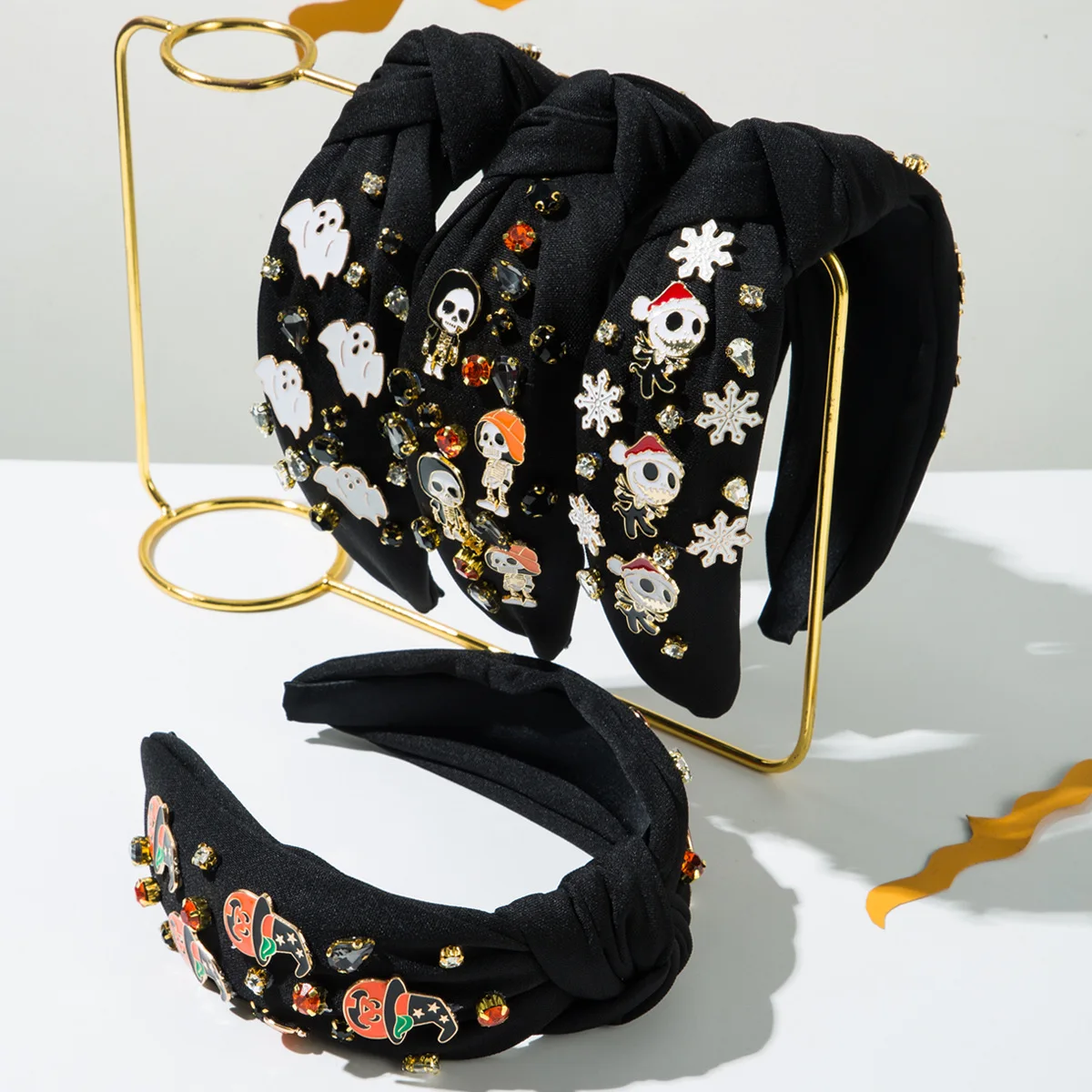 nova-tiara-de-halloween-2024-acessorio-de-cabelo-com-diamantes-de-tecido-abobora-fantasma-e-diabo-para-festas-e-feriados