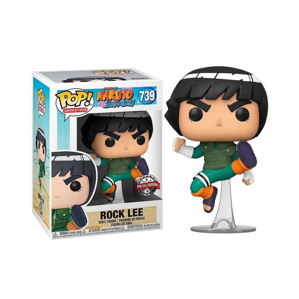 Funko Pop Animation Narutos Asuma #1023 Rock Lee #739 Kabuto Yakushi #936 Shikamaru Nara #933 Vinyl Action Figures Dolls Toys