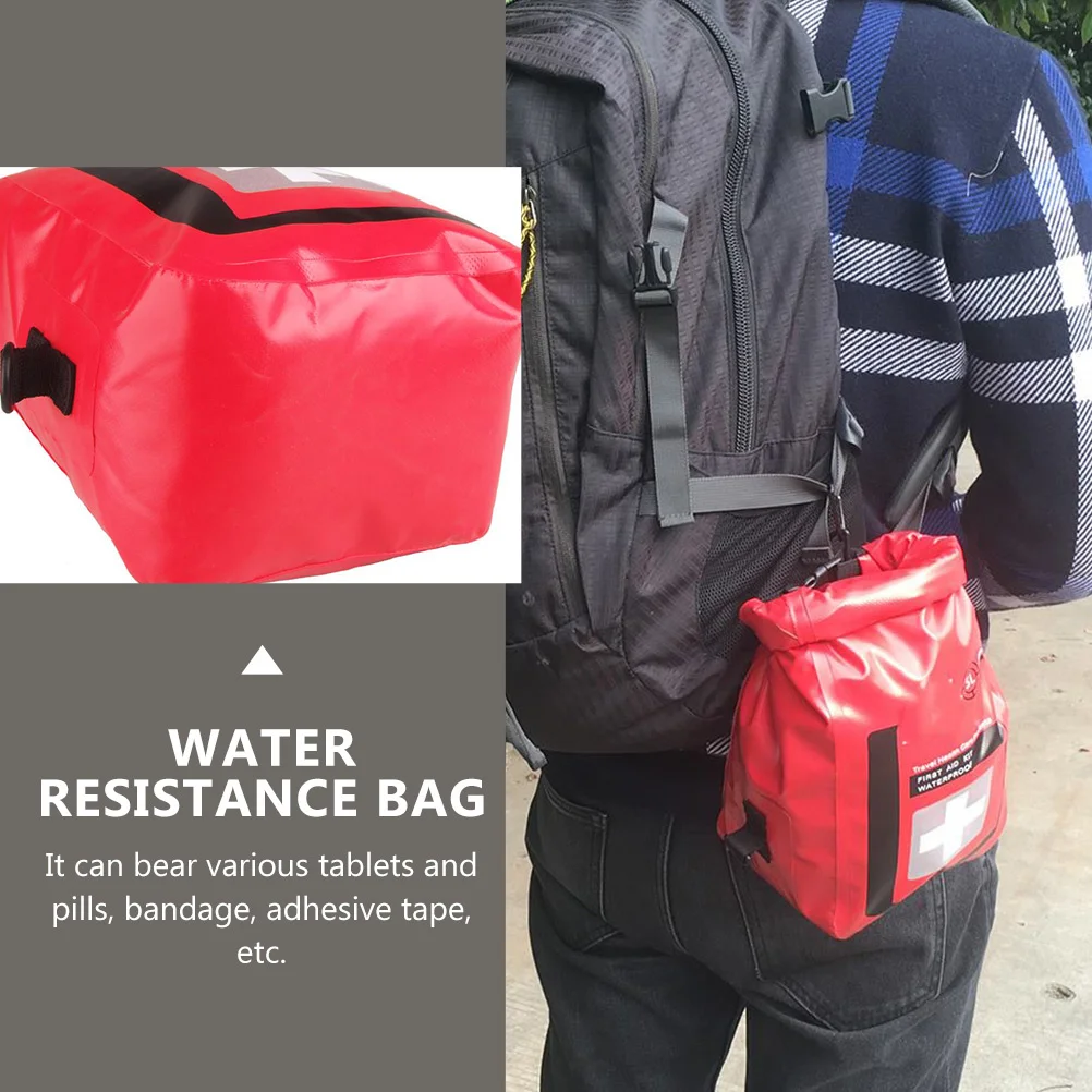 

5L Water Resistant Dry Bag for Emergency Medical Supplies Portable First Aid Kit for Camping Hiking Travel Outdoor Survival Gear