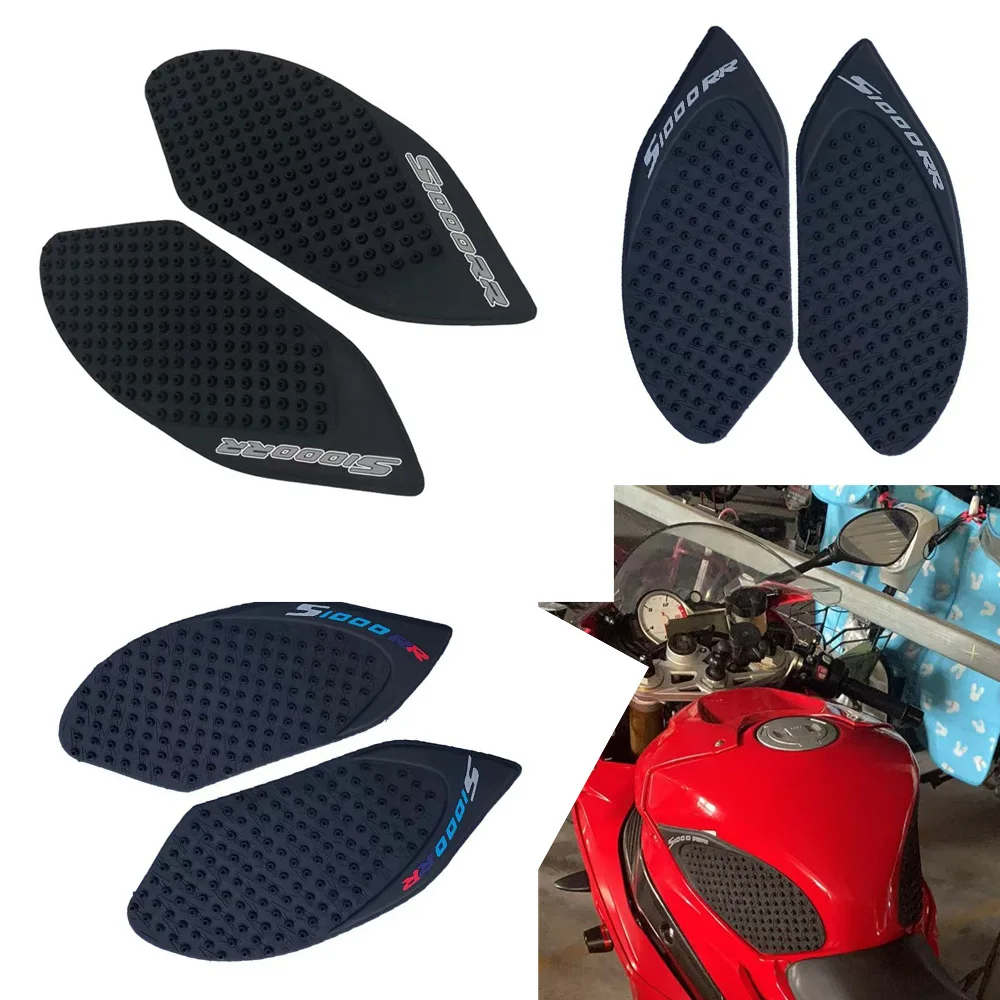 For BMW S1000RR 2010-2017 11 12 13 14 15 16 S1000RR S1000R Motorcycle Protector Anti slip Tank Pad tank Side Traction 3M Sticker