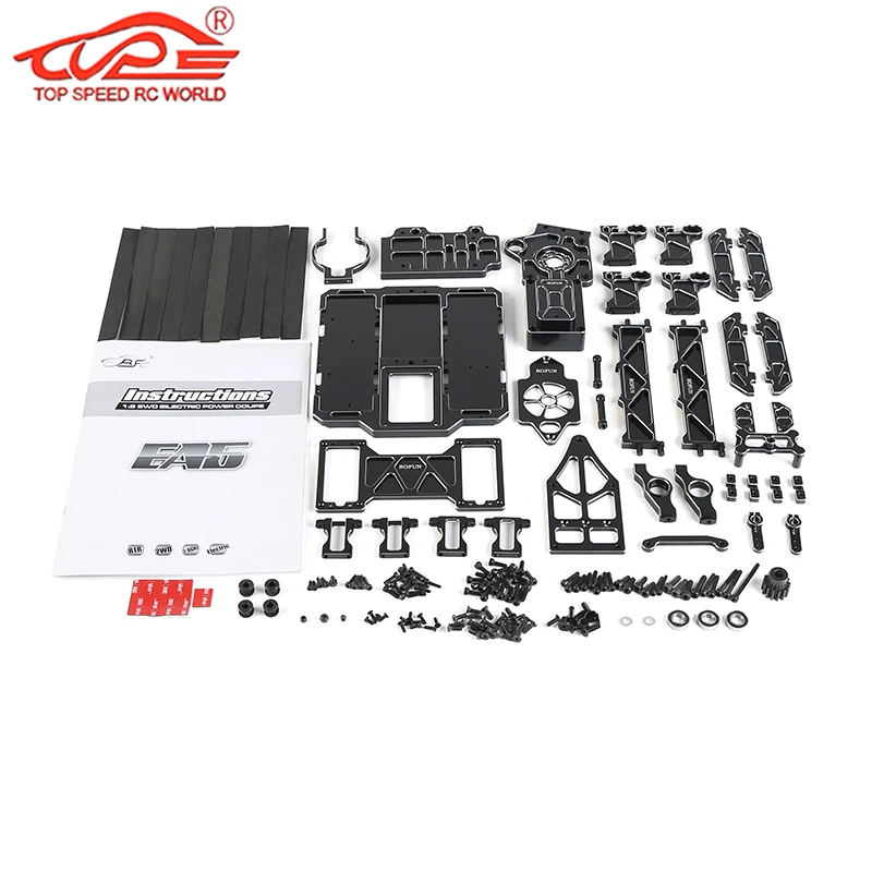 Rofun A5 Oil To Electric Car Conversion Kit for 1/5 Rovan Forun EA5 Truck Parts