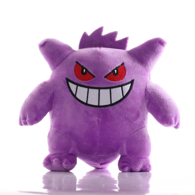 

10 шт./лот 20 см TAKARA TOMY Gengar плюшевые игрушки кукла Pokemon Gengar Мягкие игрушки Плюшевые животные подарки для детей на день рождения