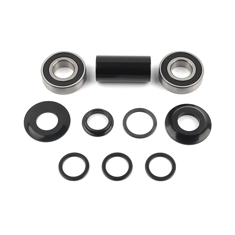 POLSO BMX Bottom Bracket MID BB 19mm 73mm Aluminum Alloy BMX Bike Parts