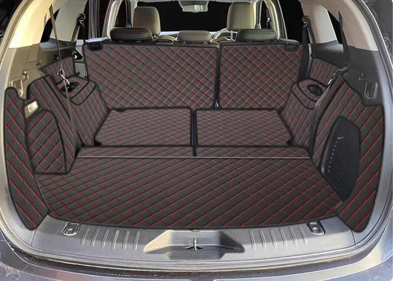 

Custom special car trunk mats for Isuzu Mu-x 7 seats 2026-2021 Good quality cargo liner mat boot carpets cover for MUX 2025