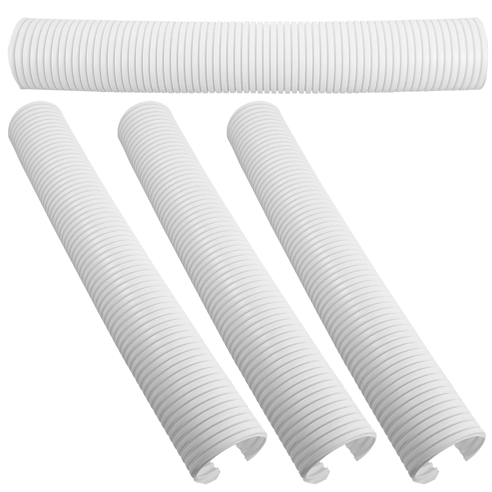 

4pcs Tree Trunk Protector 15.8x1.9inch Spiral PVC Guard Wrap Against Bugs Weather Animals Gardening Supplies Plant Protection