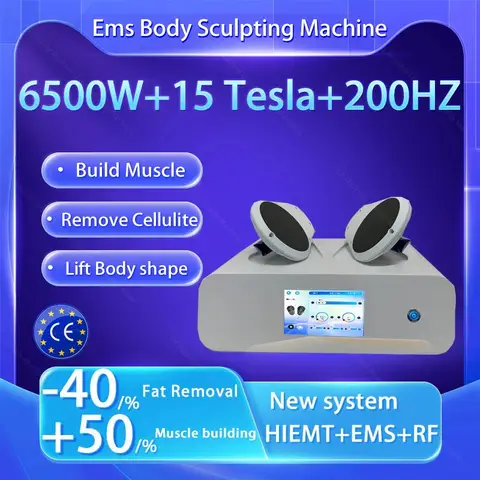 2025 Portable Ems 15 Tesla 6500W Emsone NEO Body Slimming Nova RF Mini Muscle EMS Electromagnetic Stimulate Hiemt Pro machine