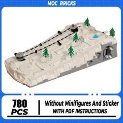 Moc Building Bricks Working Ski Hill Model Technology Blocks GBC Simulated Skiing Device Toy DIY Set Assembly Gifts