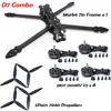 MARK4 7인치 295mm 휠베이스 탄소 섬유 프레임 5mm 암 2807 1300KV FPV 7