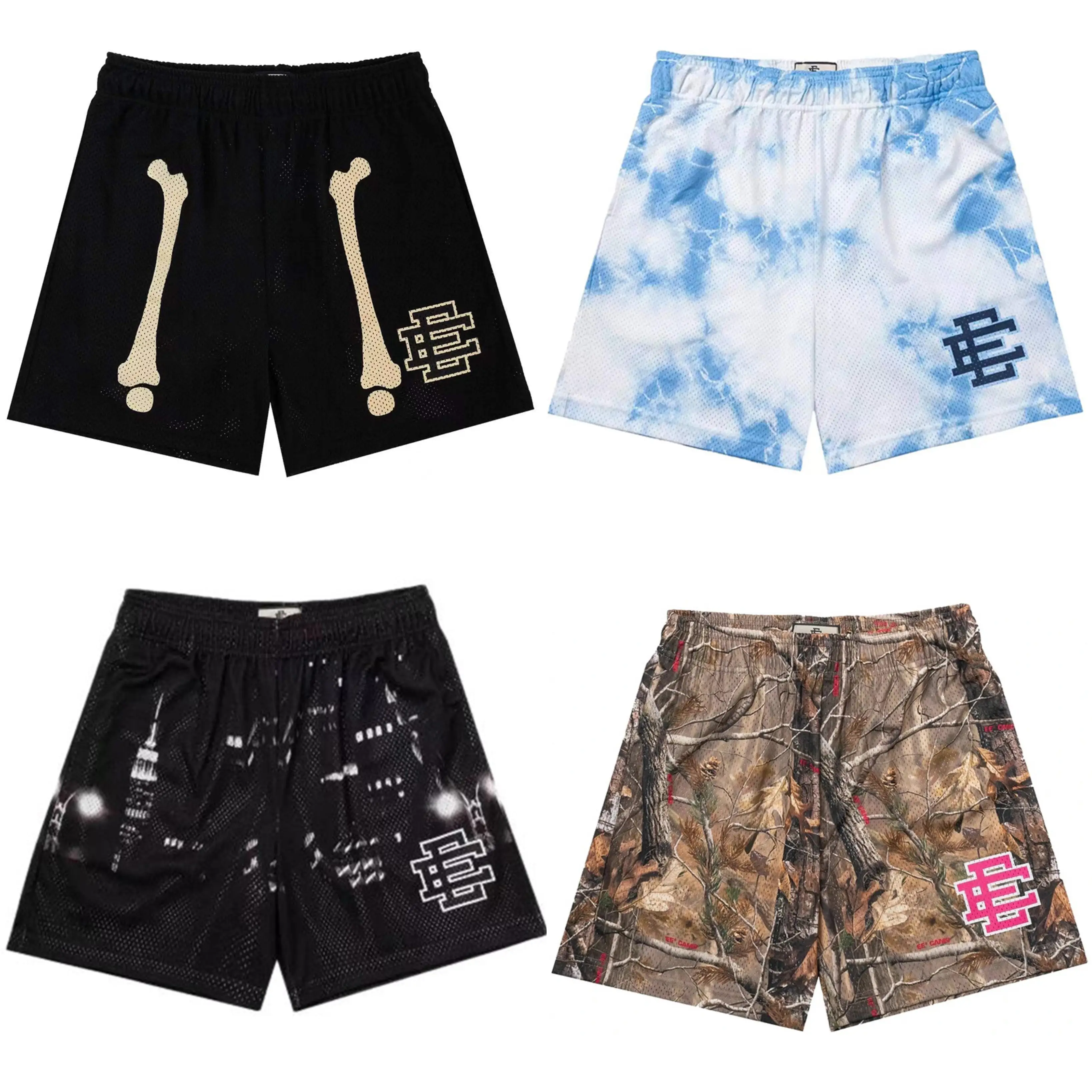 2025 ee eric emanuel shorts básicos novos shorts casuais masculinos calças esportivas de fitness verão ginásio treino masculino clássico ginásio malha shorts