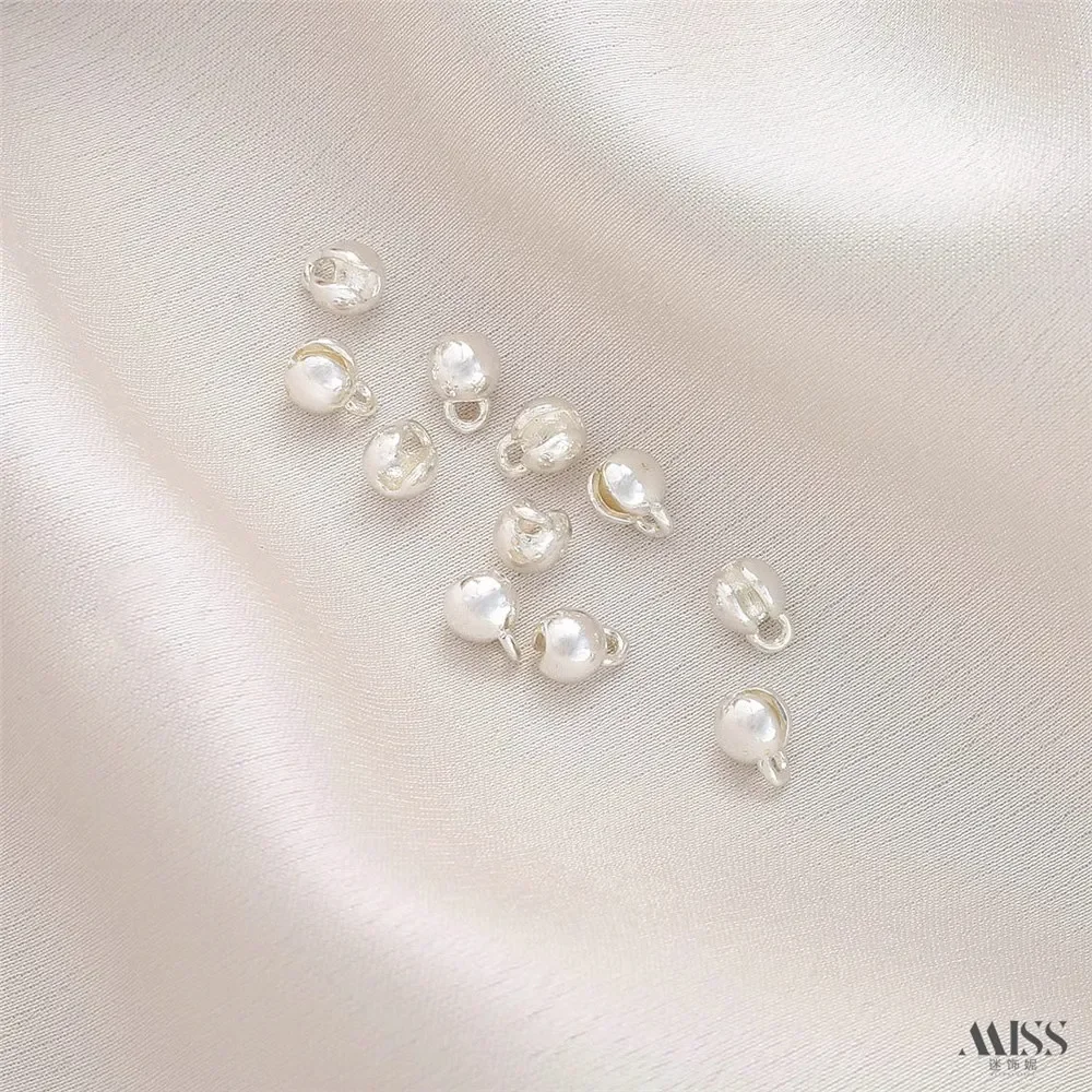 14K Vergulde Positionering Kraal Gesp Draad Knoop Eindende Bloemknop Gesp DIY Armband Ketting Verbinding Gesp Accessoire