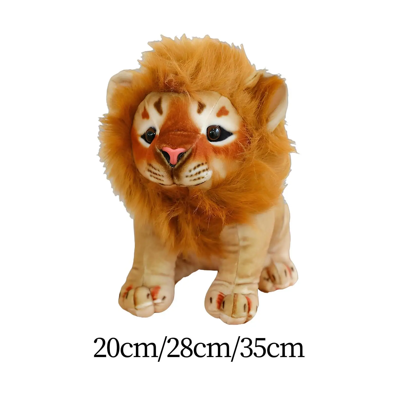 Soft Plush Toy Lion Snuggling Adorable Lovely Stuffed Animal for Nursery Toy