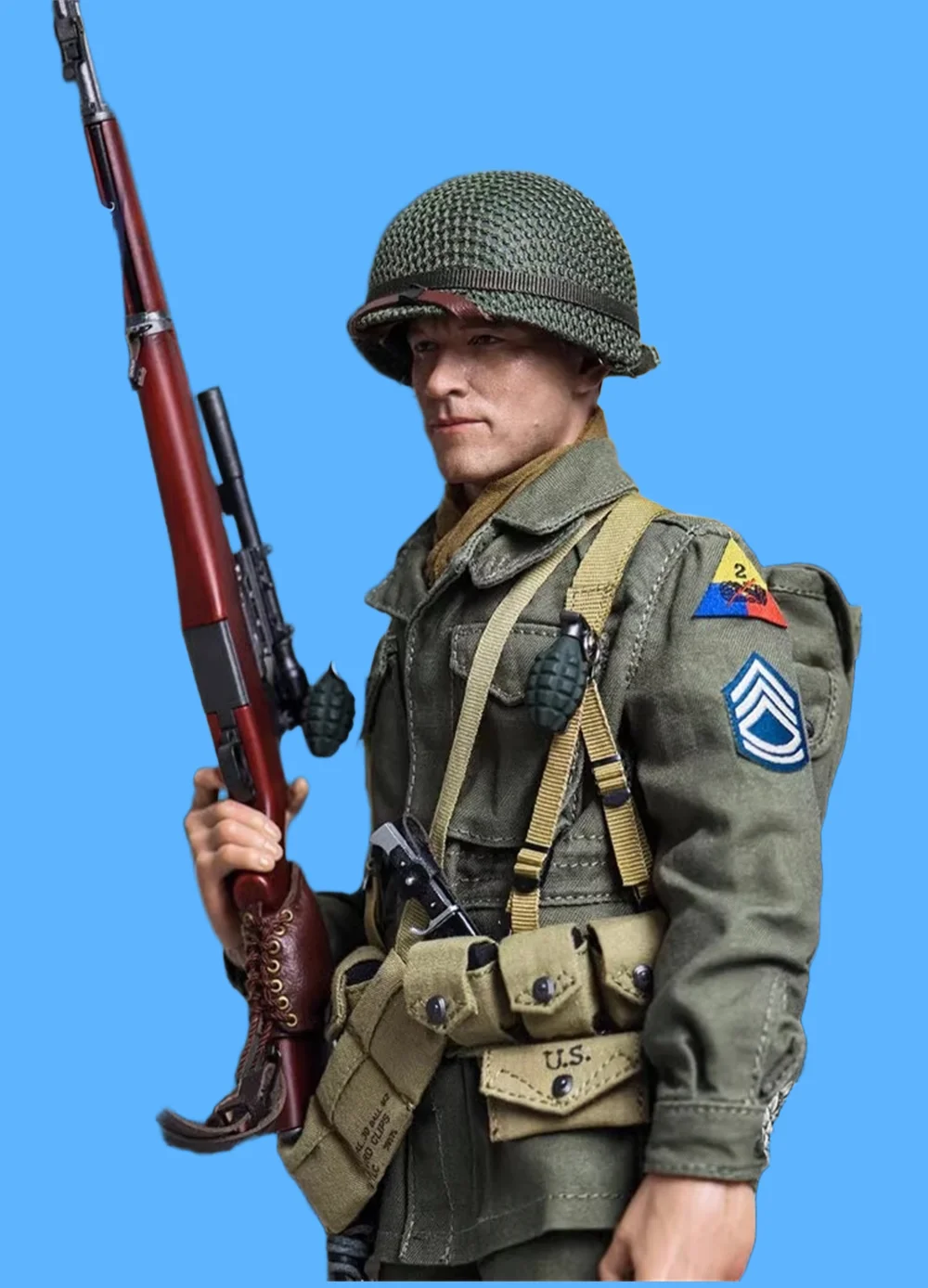 UJINDOU UD9038 USA. Figurka Żołnierza Lalka Pełny Zestaw Ruchome Figurki Akcji Zabawki Model Prezent Dla Fanów Kolekcjonerski 1/6