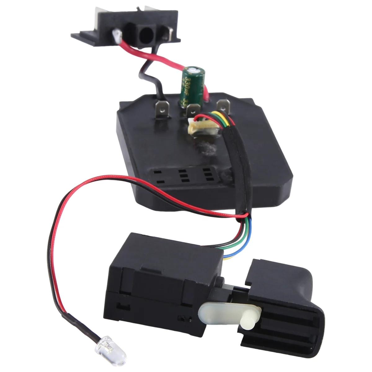 Подходит для Dayi 2106/161/169, бесщеточный электрический ключ, плата управления приводом + переключатель, бесщеточный электрический переключатель гаечного ключа