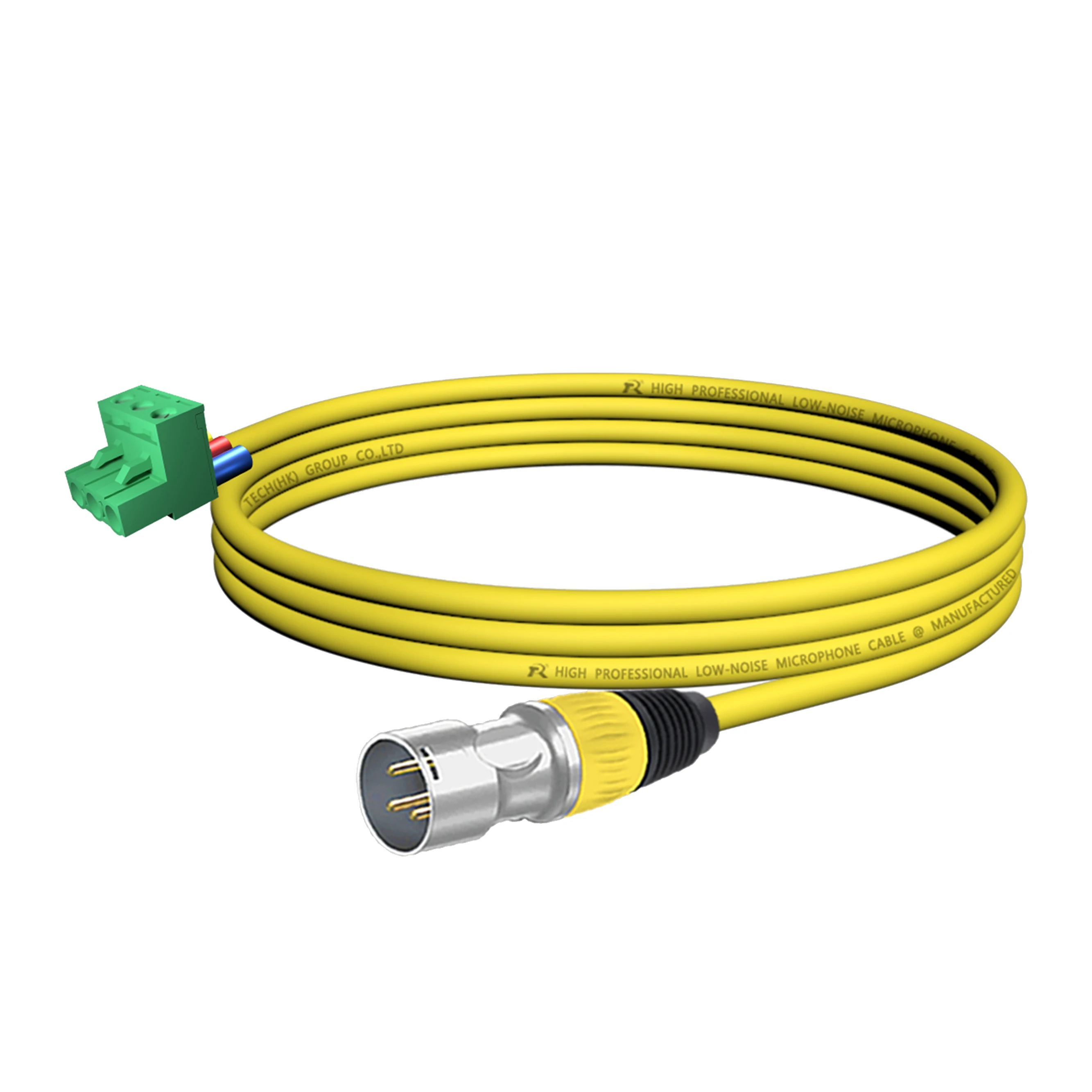 1 Stück XLR zu Phoenix Kabel, XLR 3-Polig M/F zu Grün 3-Pin PCB Schraubklemmenadapter, Mikrofonkabel für Lautsprecher – Detail 14