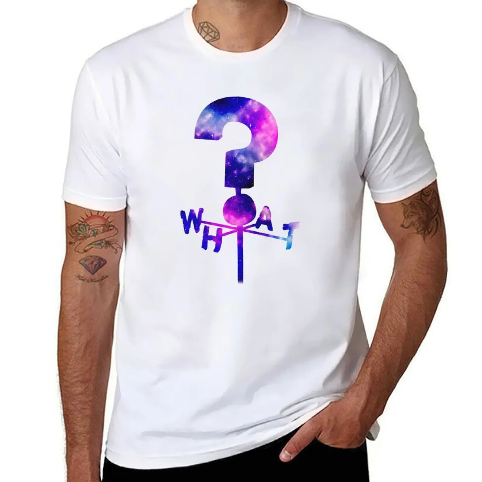 

The Mystery Shack Question Mark Weathervane T-Shirt man t shirt graphic anime t shirts for man T-Shirt