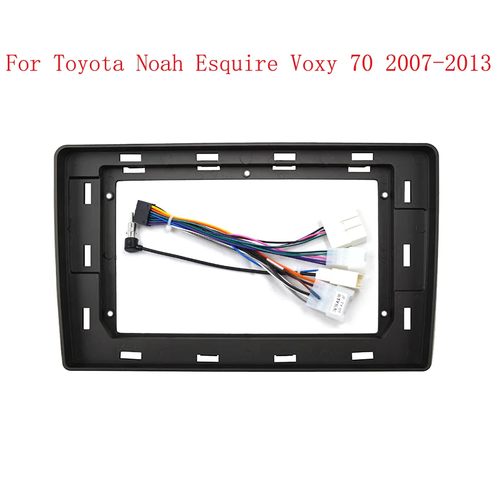 

10,1-дюймовый автомобильный радиоприемник, стерео Android MP5, GPS-плеер, 2 Din, головное устройство, лицевая панель, рамка для Toyota Noah Esquire Voxy 2007-2013