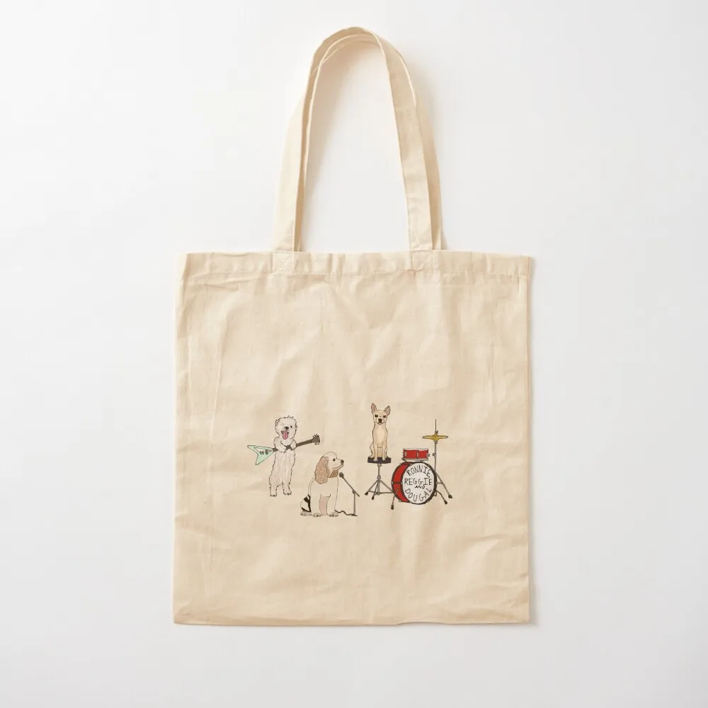 

Dog Band Tote Bag Canvas stote bag Handbags Lady bags Canvas Tote Bag
