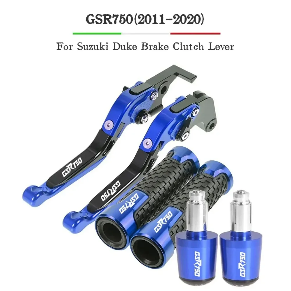 

For Suzuki GSR750 GSR 750 2011 2012 2013 2014 2015 2016 2017 2018-2020 Motorcycle Brake Clutch Lever Handlebar Handle Grips Ends