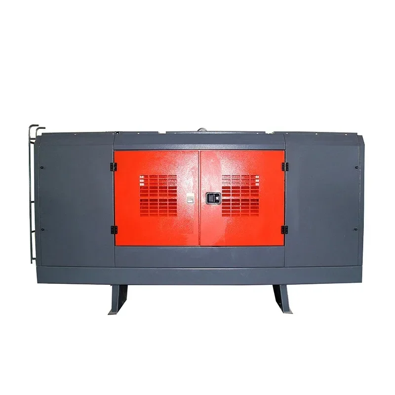 High Quality Mobile Screw Diesel Portable Industrial Air Compressors Water Well Drill Machine Air Compressor Factory for Sale