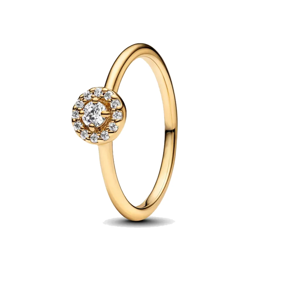 925 Sterling Silver Rings For Women Original Infinity Love Heart Engagement Wedding Ring Gold Crystals Luxury Jewelry Gift