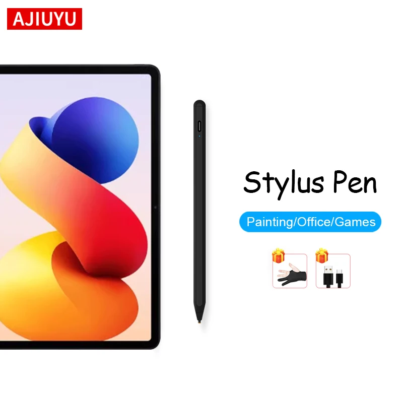 

Стилус для Xiaomi Redmi Pad 2 Pro 2025 SE POCO Pad 12,1 дюйма, ручка для планшета Mi Pad 5 6 7 8 Pro, сенсорный экран, карандаш для рисования