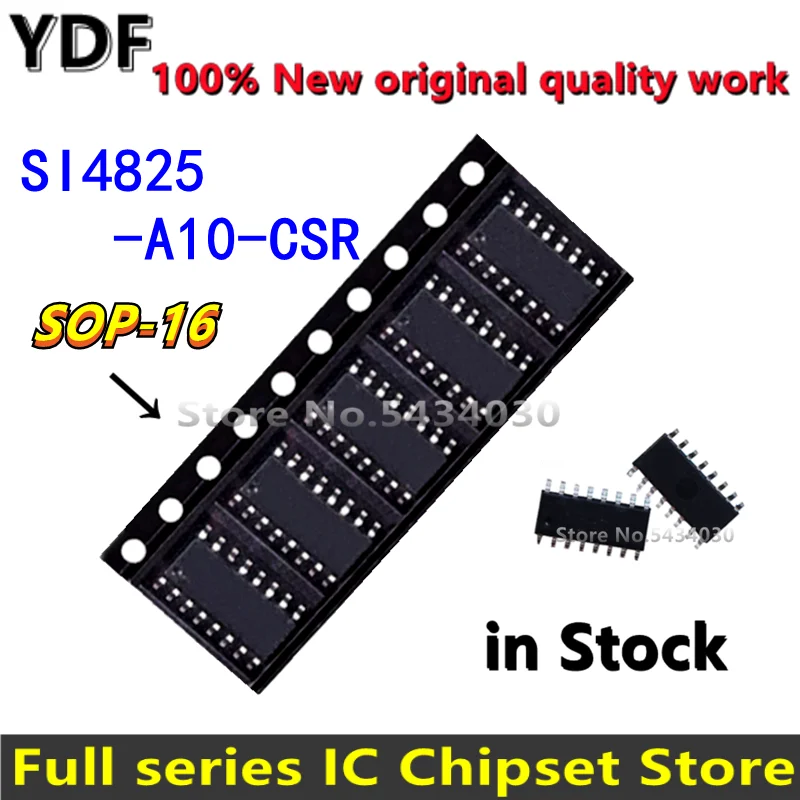 (5-10pcs) 100% New SI4825-A10-CSR  SI4825 SI4825A10 SI4825-A10 SOP16