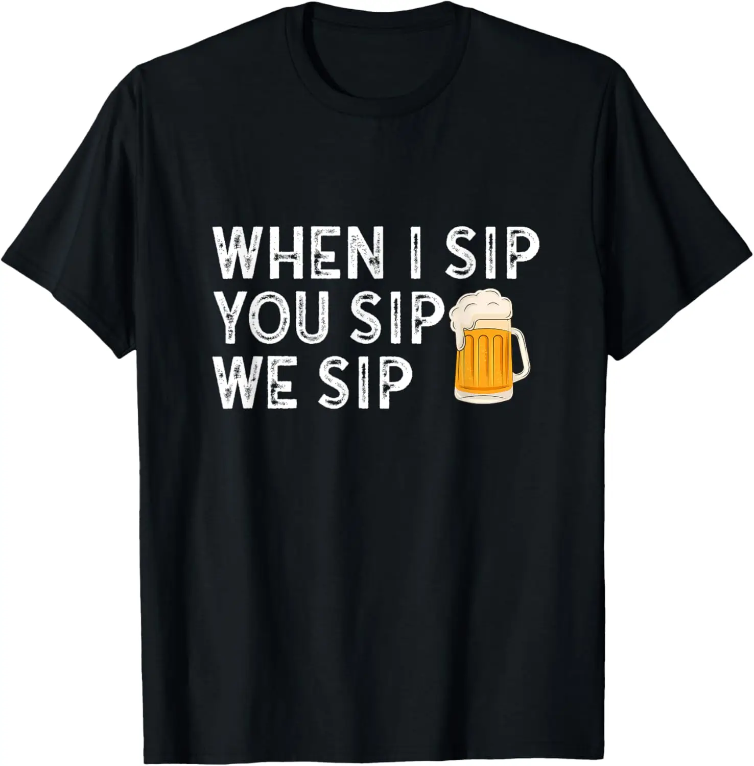 Cuando me sorelo, sorbo, sorbos, camiseta divertida de cerveza