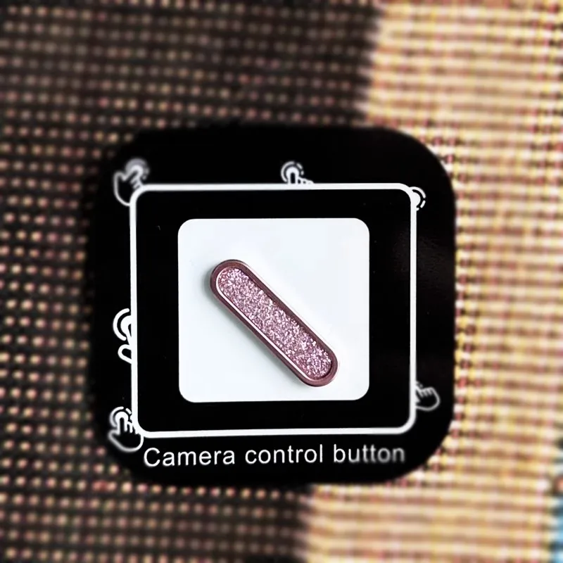 الماس مفتاح الكاميرا آيفون 16ProMax 16Pro 16Plus 16 فلاش كاميرا التحكم زر حامي لسلسلة 16