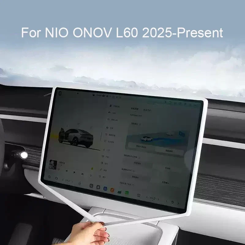 

Car Navigation Screen For NIO ONOV L60 2025-Present Protective Silicone Cover Auto Interior Mirror Cover Accessory