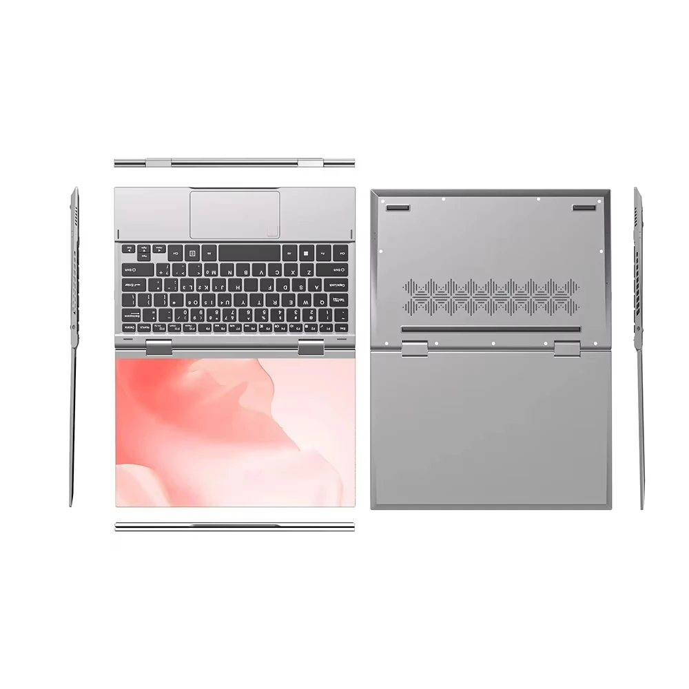 10.95 Inch Laptop Touch Screen Notebook Intel N95 Win 11 Pro 16GB DDR5 2TB SSD Metal for Office Gaming Mini Notebook PC