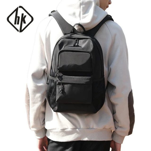 Small laptop backpack mens store