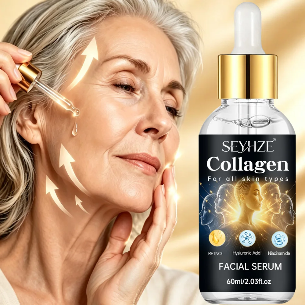 SEYHZE Collagen Firming Serum Korean Skincare with Collagen Ceramides Aloe Vera & Centella Asiatica for Brightening