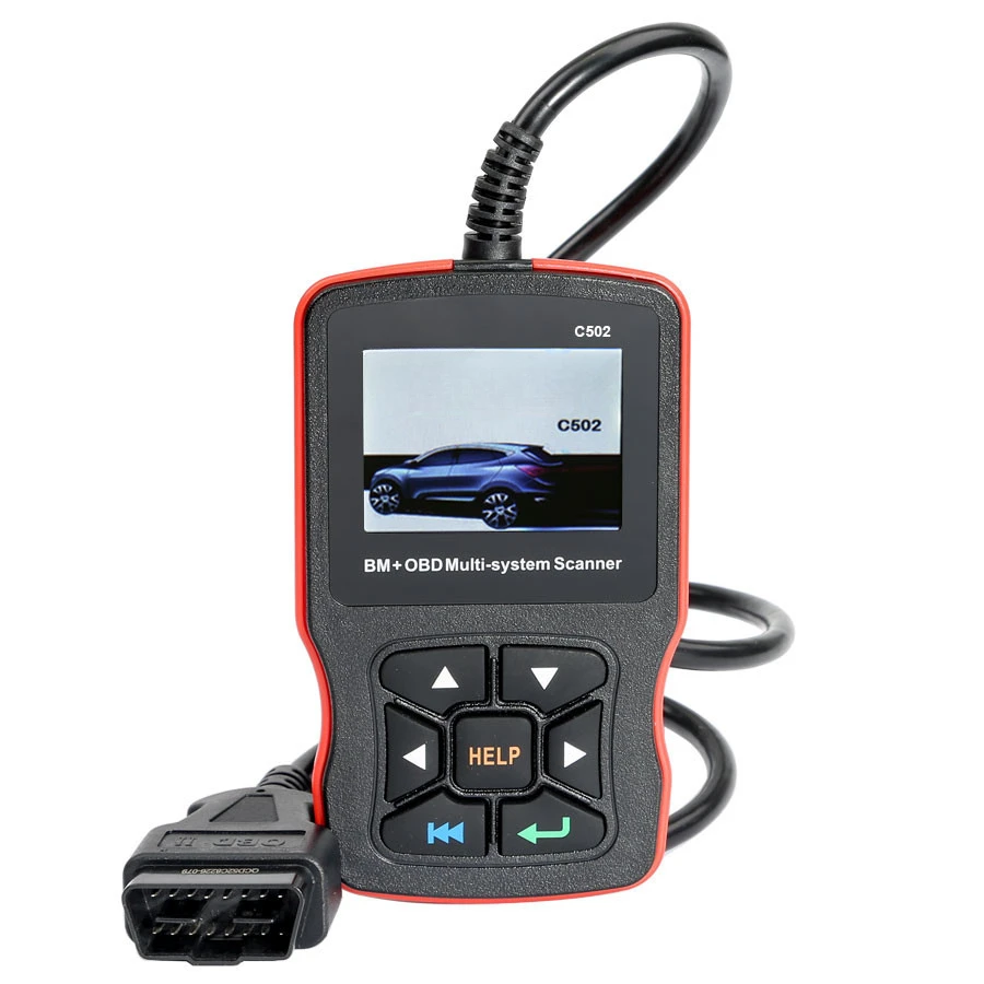 C502 Benz & OBD2/EOBD Multi-system Scanner/Mercedes-Benz Fault Detector