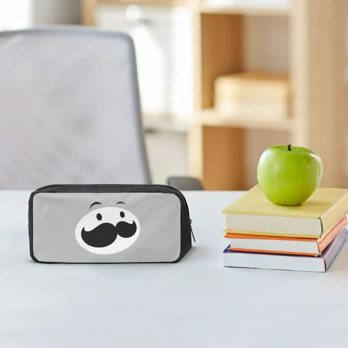 Estuches para lápices con estampado de Pringles, estuches para lápices para estudiantes, caja para lápices escolar, bolsa para lápices de gran capacidad, soporte para bolígrafos
