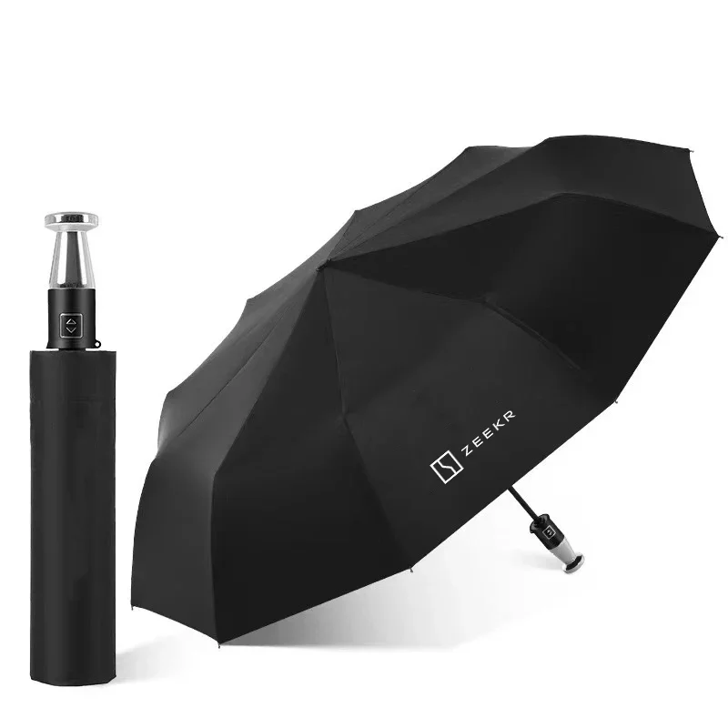 Car Windproof UV rain and Sun Protection Umbrella Automatic Folding Sunshade For ZEEKR 001 007 009 001FR 007GT X MIX 7X 9X