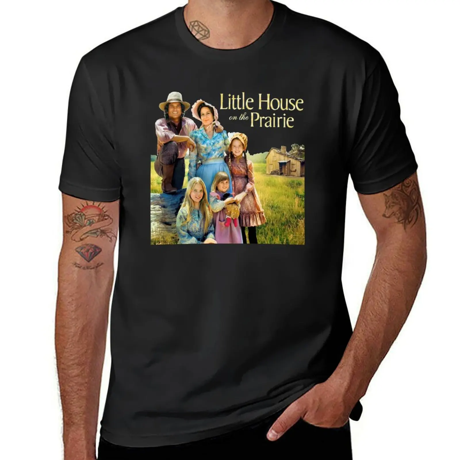 Little House T-Shirt plus sizes customizeds designer t shirt men