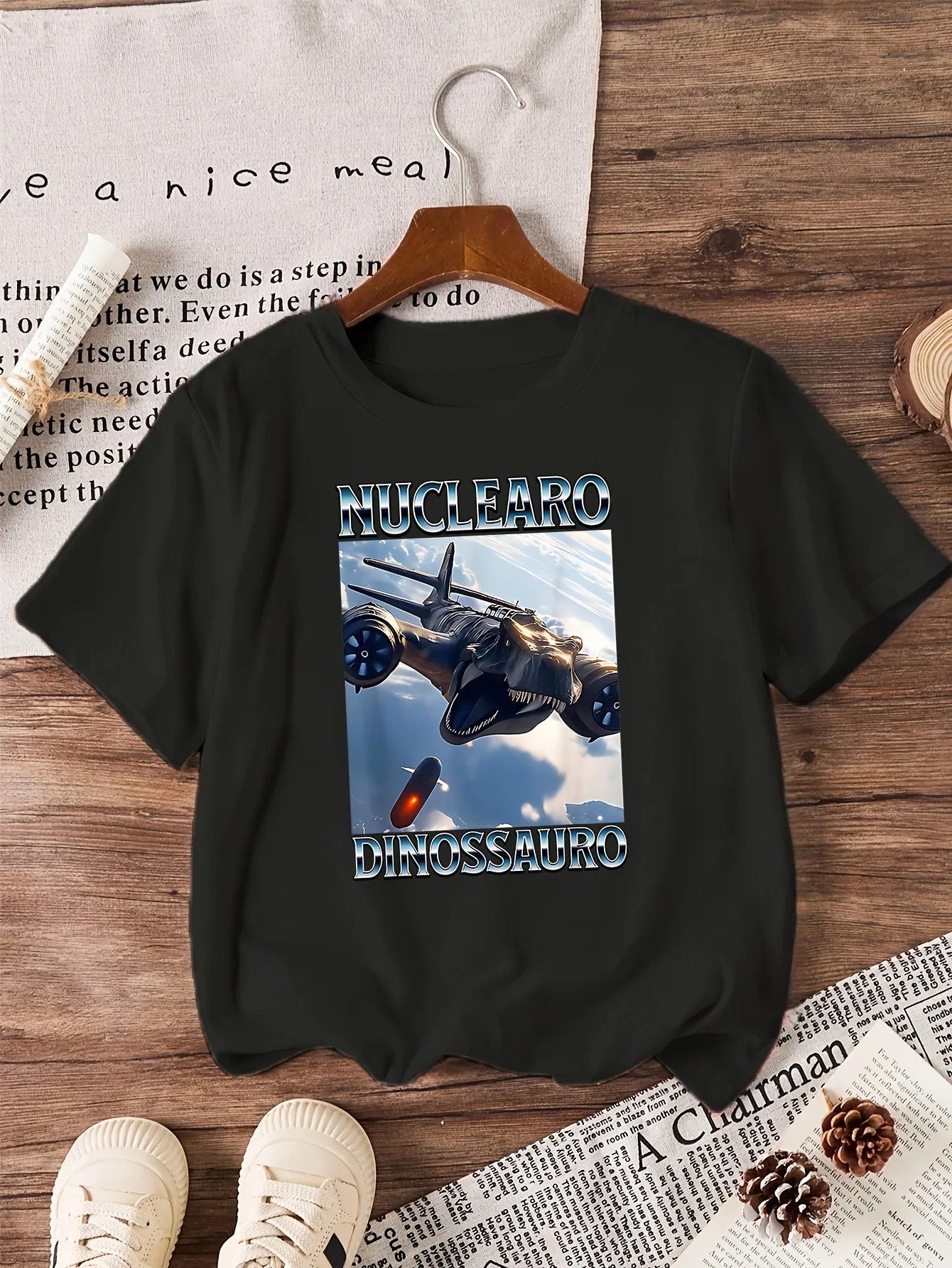 

Забавная футболка с изображением итальянского мозга для девочек, хлопковые футболки с короткими рукавами, детские футболки, летние топы, детская футболка, детская одежда