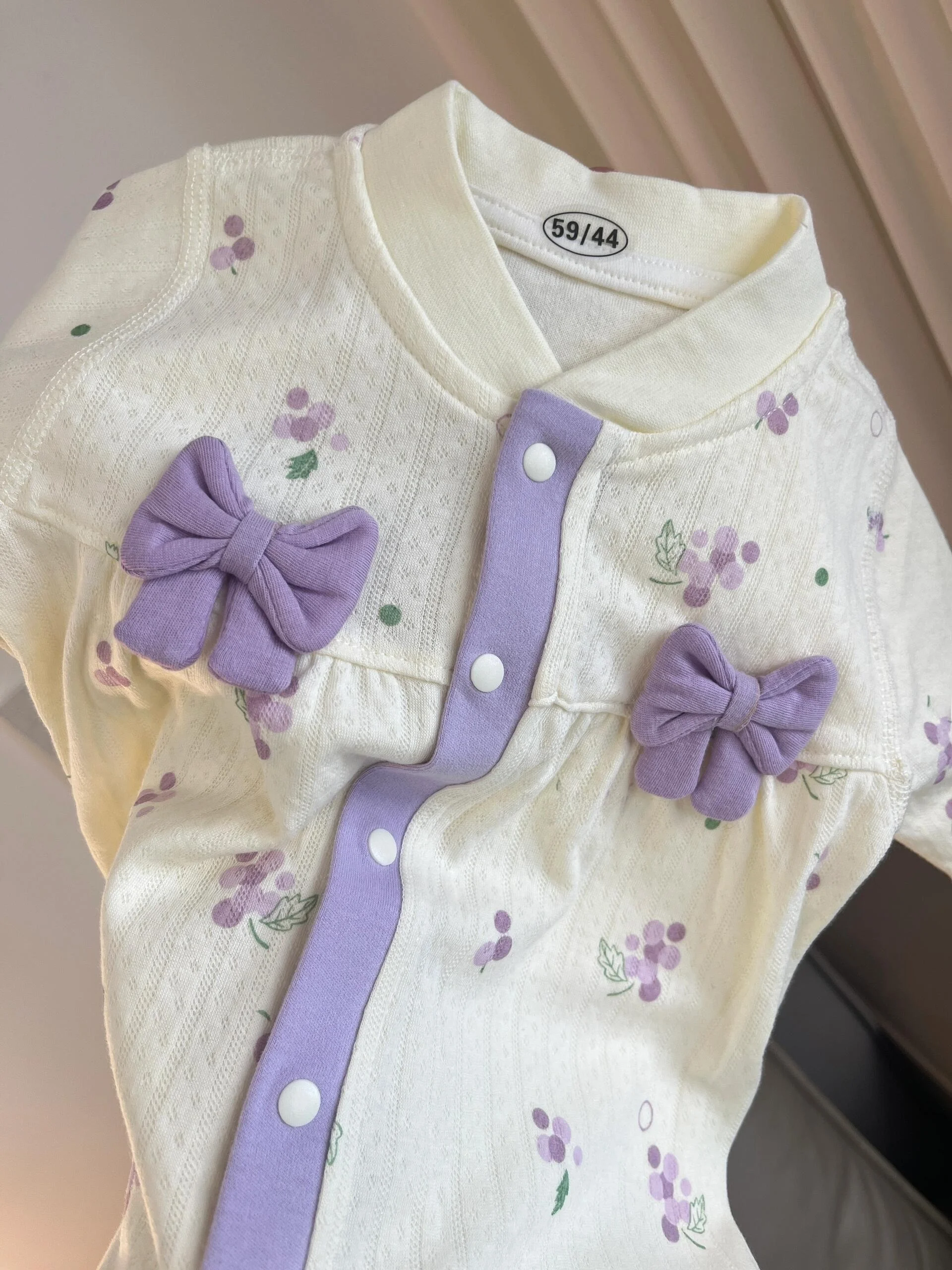 가을 의상 아기 소녀 순면 원지 귀여운 한 살 아기 야외복 긴 바지 중간 허리 순면 원단