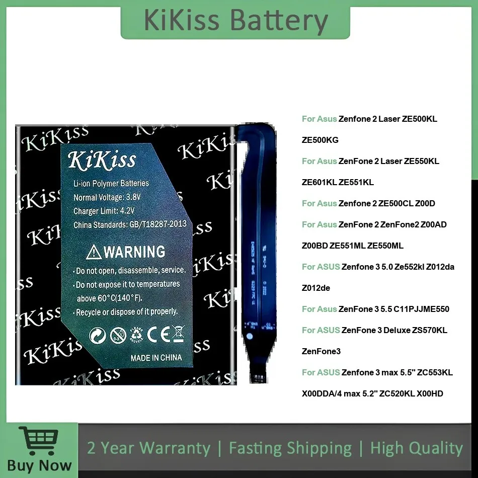 

Аккумулятор для Asus Live Zenfone 3S 4A 5 дюймов AR C GO Laser Pegasus TV V Zb450kl Zoom 2 4 4,5 5 5,5 6 7 9 3 570KL Deluxe Zc551kl