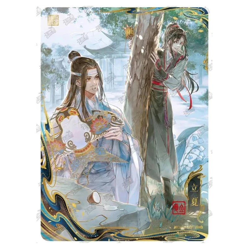 Original KAYOU Animation MoDaoZuShi Cards CH card Drunk Dreams Wei Wuxian Lan Wangji Signature Card Collection Card Master Devil